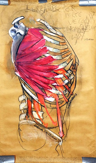 Peter Cox
Pastel and charcoal on paper