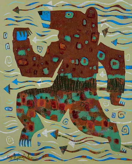 Shelle Lindholm
acrylic on panel