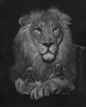 bair 0016 all tucked in for the night 10x8