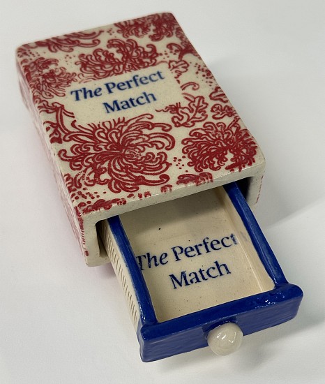 Mary Frances Dondelinger, Matchbox - The Perfect Match
ceramic