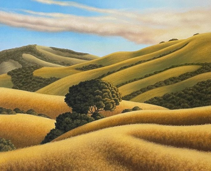 Doug Martindale, The Other Side Of The Big Sur
pastel