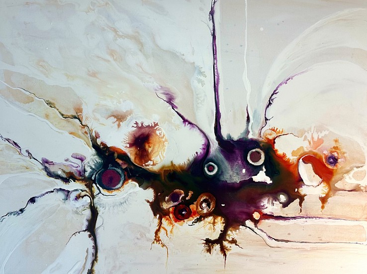 Sara Taylor, Spokes
acrylic on canvas