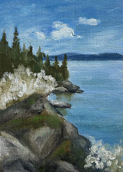 Sally Machlis, Spring on Tubbs Hill
oil