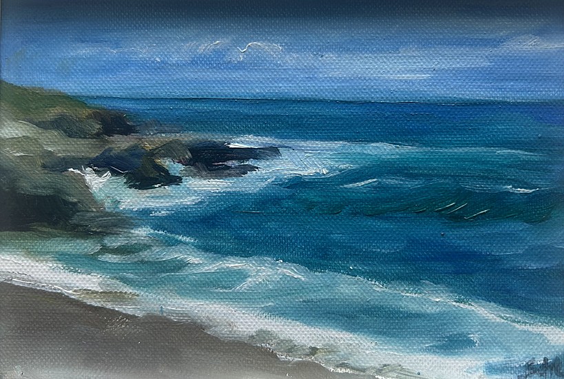 Sally Machlis, San Diego Bay
oil