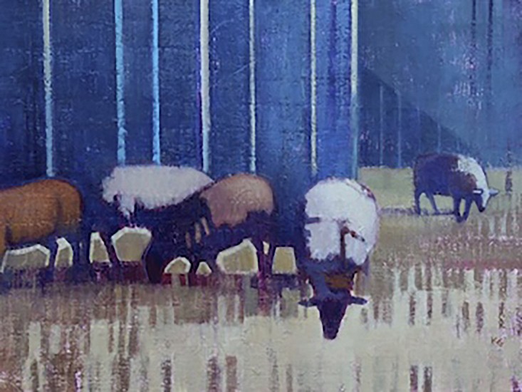 Kathy Gale, Looking For Lunch #2
2025, acrylic