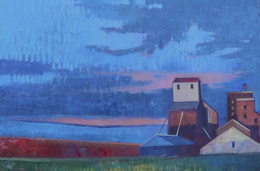 Kathy Gale, Dusk And Then Darkness
2025, acrylic
