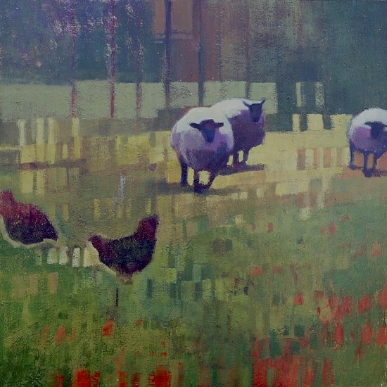Kathy Gale, The Welcome Committee
2025, acrylic