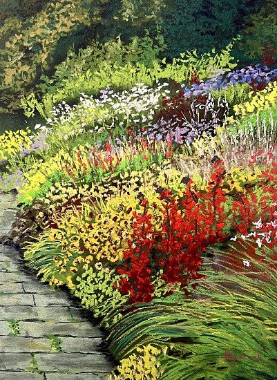 Kevin Jester, Perennial Boarder
2025, pastel