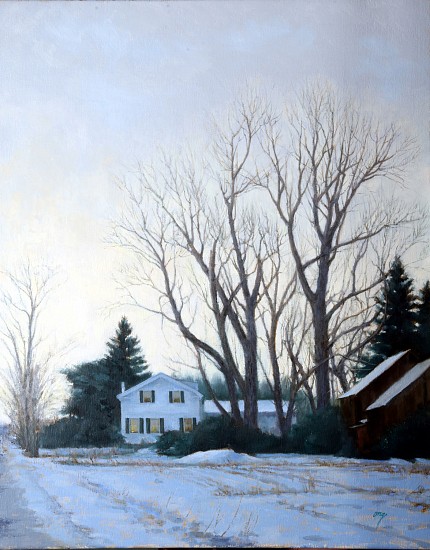 Wilson Ong, Winter Shelter
2018, oil on linen