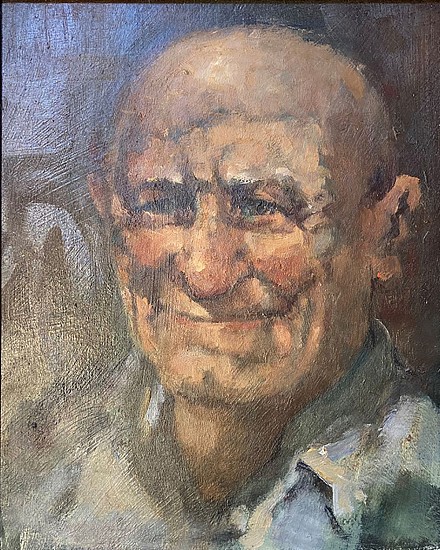 Don Ealy, Bald Man
oil