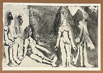 pic 0012 picasso 347 series reproducton print