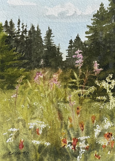 Erin Cassetto, Late Summer Joy
2025, varnished watercolor