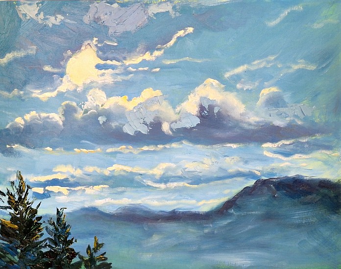 Laurie Carlson, Sunrise Canfield Butte
2025, oil