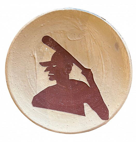 Patrick Siler, Batter Up - Platter
ceramic