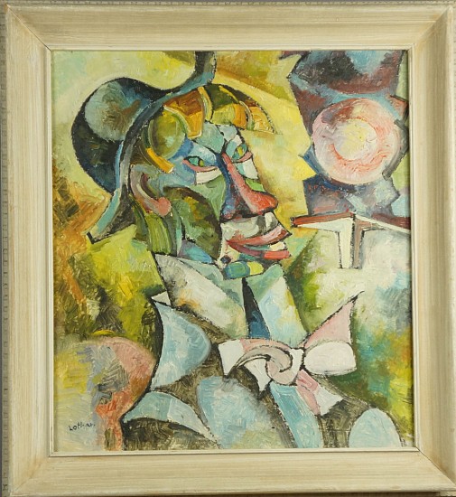 Ernest Lothar, Clown
oil paint