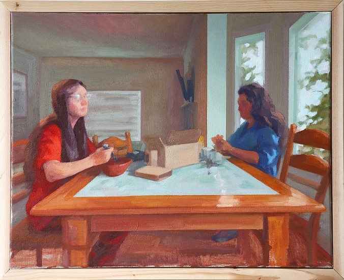 Meidi Karampour, Let Me Know
2025, oil on canvas