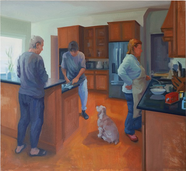 Meidi Karampour, Are They Coming Too?
2025, oil on canvas