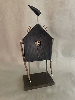 biv 0195 crow looks at the moon